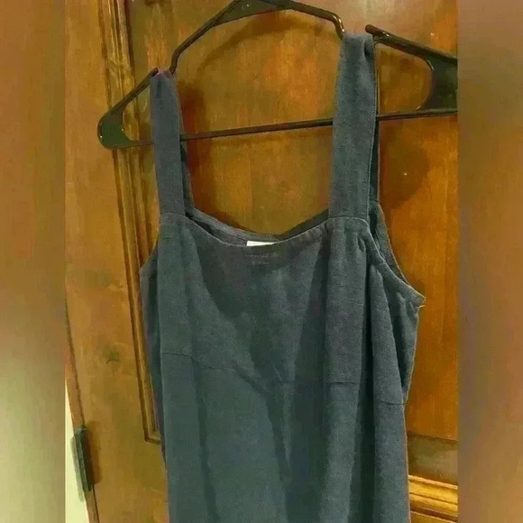 Eileen Fisher Linen Square Neck Dress Small - Picture 4 of 4